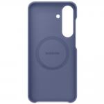 Carcasa Samsung Silicone Magnet compatibila cu Samsung Galaxy S26 FE, Albastru / Violet 6 - lerato.ro
