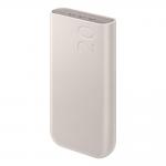 Baterie externa portabila Samsung EB-P4520XUEGWW, 20000mAh, 45W, 3A, 3x USB-C, Bej 3 - lerato.ro