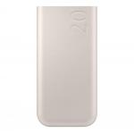 Baterie externa portabila Samsung EB-P4520XUEGWW, 20000mAh, 45W, 3A, 3x USB-C, Bej 2 - lerato.ro