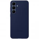 Carcasa Samsung Silicone compatibila cu Samsung Galaxy S25 FE, Dark Blue 2 - lerato.ro