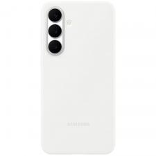Carcasa Samsung Silicone compatibila cu Samsung Galaxy S25 FE, Alb