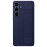 Carcasa Samsung Standing Grip compatibila cu Samsung Galaxy S25 FE, Dark Blue 2 - lerato.ro