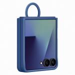 Carcasa Samsung Ring Case compatibila cu Samsung Galaxy Z Flip 7, Albastru 4 - lerato.ro