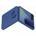 Carcasa Samsung Ring Case compatibila cu Samsung Galaxy Z Flip 7, Albastru 5 - lerato.ro