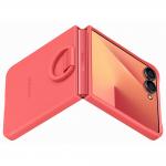 Carcasa Samsung Ring Case compatibila cu Samsung Galaxy Z Flip 7, Rosu 5 - lerato.ro