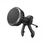 Suport auto magnetic Samsung, Incarcare Wireless 15W, 1.67A, Grille Mount, Negru 2 - lerato.ro