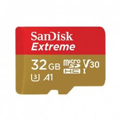 nut mourning Scrutiny 🥇Card de memorie SanDisk Extreme MicroSDXC 64GB CLASS A2 U3 V30 160MB/s cu  adaptor SD - Lerato