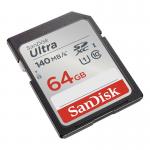 Card de memorie SanDisk Ultra SDXC, 64GB, Citire 140MB/s, Negru 4 - lerato.ro