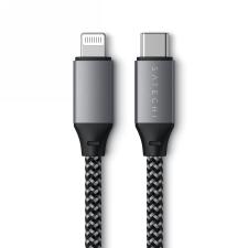 Cablu pentru incarcare si transfer de date Satechi, USB-C la Lightning, PD 60W, 480Mbps, 25cm, Space Grey