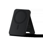 Baterie externa portabila Satechi OntheGo compatibila MagSafe, 5000 mAh, Incarcare Wireless 15W, Functie de suport, USB-C, Negru 2 - lerato.ro