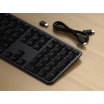 Tastatura wireless Satechi Slim EX3, Bluetooth, USB-C, Space Black 4 - lerato.ro
