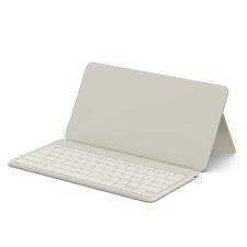 Periferice gaming, Tastatura wireless pentru tablete Satechi OntheGo, Design pliabil, Bluetooth 5.1, USB-C, Crem, lerato.ro