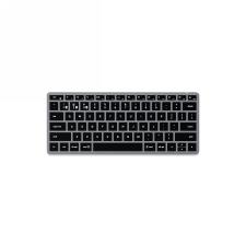 Gaming si Accesorii IT, Tastatura wireless Satechi Slim X1, Taste dedicate pentru macOS, Bluetooth, USB-C, Space Gray, lerato.ro
