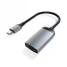Adaptor video Satechi Aluminium, USB-C tata - HDMI mama, 4K, 60Hz, Aluminiu, Gri