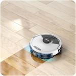 Aspirator robot cu mop Shark Matrix Plus 2in1 RV2620WDEUWH, Matrix Clean, CleanEdge Detect, Autonomie 110 min, Capacitate colectare 0.3l, Alb 10 - lerato.ro