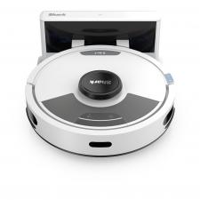 Aspirator robot cu mop Shark Matrix Plus 2in1 RV2620WDEUWH, Matrix Clean, CleanEdge Detect, Autonomie 110 min, Capacitate colectare 0.3l, Alb