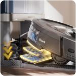 Aspirator robot cu mop Shark PowerDetect NeverTouch 2in1 RV2800YEEU, 650W, Autonomie 110 min, Capacitate colectare 0.3l, Negru 10 - lerato.ro