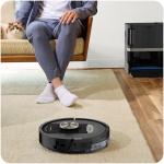 Aspirator robot cu mop Shark PowerDetect NeverTouch Pro 2in1 RV2800ZEEU, 650W, Autonomie 110 min, Capacitate colectare 0.3l, Negru 8 - lerato.ro
