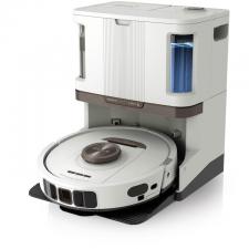 Aspirator robot Shark PowerDetect NeverTouch Pro 2in1 RV2800ZEEUWH, 650W, Autonomie 110 min, Capacitate colectare 0.3l, Alb