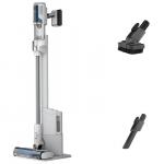 Aspirator vertical fara fir 2in1 Shark IP1251EUT, Autonomie 40 min, Capacitate colectare 420ml, Statie 3in1de golire automata, White / Silver 2 - lerato.ro
