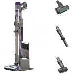 Aspirator vertical fara fir 2in1 Shark IP3251EUT DetectClean and Empty Pet Flexology, 380W, Autonomie 70 min, Capacitate de colectare 0.7l, Gri 2 - lerato.ro