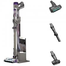 Aspirator vertical fara fir 2in1 Shark IP3251EUT DetectClean and Empty Pet Flexology, 380W, Autonomie 70 min, Capacitate de colectare 0.7l, Gri