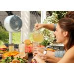 Ventilator cu picior Shark FlexBreeze 12-in-1 FA220EU, 36W, Autonomie maxima 24h, Sistem InstaCool de pulverizare a apei, Alb 5 - lerato.ro