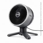 Ventilator portabil Shark FlexBreeze TableMate, 36W, 5 trepte de viteza, Autonomie maxima 24h, Gri 3 - lerato.ro