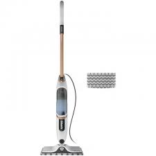 Mop electric cu abur Shark SteamSpot S2001EU, 1200W, Tehnologie Jet Steam Blaster, Rezervor de apa detasabil 0.5l, 3 moduri de curatare, Alb