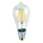 Bec 7W E27 Shelly Vintage ST64, WiFi, 750 lm, 2700 K, lumina calda, Alb 2 - lerato.ro