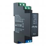 Releu WiFi, LAN si Bluetooth Shelly Pro 2PM, Contor de Energie, Din Rail, 2 canale, 25A, Negru 3 - lerato.ro
