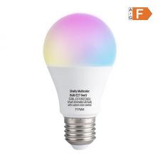 Bec Smart LED Shelly Multicolor Gen3, RGB, 8.5W, 800 lm, E27, WiFi, Bluetooth, Control prin aplicatie, Alb