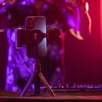 Selfie stick cu trepied ShiftCam SnapStand Mini, Compatibil MagSafe, 29.5 cm, Unghi reglabil, Midnight 5 - lerato.ro