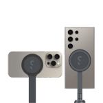 Selfie stick cu trepied ShiftCam SnapStand Mini, Compatibil MagSafe, 29.5 cm, Unghi reglabil, Midnight 7 - lerato.ro