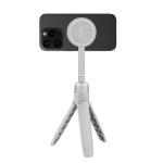 Selfie stick cu trepied ShiftCam SnapStand Mini, Compatibil MagSafe, 29.5 cm, Unghi reglabil, Stone 4 - lerato.ro