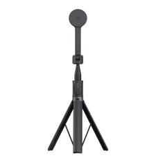 Selfie stick cu trepied ShiftCam SnapStand Max, Compatibil MagSafe, Telecomanda Bluetooth, Unghi reglabil, 1.8m, Midnight