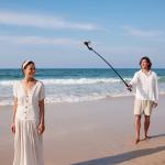 Selfie stick cu trepied ShiftCam SnapStand Max, Compatibil MagSafe, Telecomanda Bluetooth, Unghi reglabil, 1.8m, Midnight 12 - lerato.ro