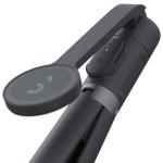 Selfie stick cu trepied ShiftCam SnapStand Max, Compatibil MagSafe, Telecomanda Bluetooth, Unghi reglabil, 1.8m, Midnight 4 - lerato.ro