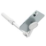 Selfie stick cu trepied ShiftCam SnapStand Max, Compatibil MagSafe, Telecomanda Bluetooth, Unghi reglabil, 1.8m, Stone 3 - lerato.ro