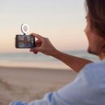 Lampa pentru telefon ShiftCam SnapPocket Light cu MagSafe, 300mAh, USB-C, Midnight 12 - lerato.ro