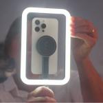 Trepied ShiftCam SnapStudio Light, Compatibil MagSafe, Lampa LED 600lum / 2500-6000K, 1100mAh, USB-C, Midnight 8 - lerato.ro