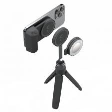 Alte accesorii telefoane, ShiftCam Creator Kit, SnapGrip, Trepied SnapStand, Lumina LED SnapPocket Light, 3200mAh, Rotire 180 grade, Midnight, lerato.ro