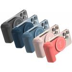Grip ShiftCam SnapGrip cu MagSafe, 3200mAh, Incarcare Wireless 5W, USB-C, Roz 4 - lerato.ro