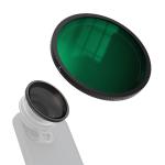 Filtru VND pentru telefoane ShiftCam LensUltra, 6–9 stops, Efect motion blur, Negru 3 - lerato.ro