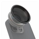 Filtru VND pentru telefoane ShiftCam LensUltra, 6–9 stops, Efect motion blur, Negru 5 - lerato.ro