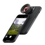 Filtru pentru telefoane ShiftCam LensUltra Wide Angle, 16mm, Unghi de vizualizare 100 grade, Zoom 0.5x, Multi layer AR, Negru 6 - lerato.ro