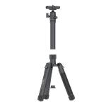 Trepied ShiftCam TravelPod Pro, Inaltime maxima 140cm, Inaltime minima 22cm, Rotire 360 grade, Gri 5 - lerato.ro