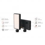 Lumina LED ShiftCam ProLED, 5W, 2500–6500 K, 3100mAh, Autonomie 2h, Incarcare USB-C, Negru 5 - lerato.ro