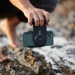 Grip ShiftCam ProGrip Starter Kit, Rotire 180 grade, Declansator blitz, Incarcare Wireless 15W, Indicator LED, USB-C, Charcoal 16 - lerato.ro