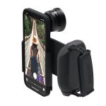 Grip ShiftCam ProGrip Starter Kit, Rotire 180 grade, Declansator blitz, Incarcare Wireless 15W, Indicator LED, USB-C, Charcoal 8 - lerato.ro